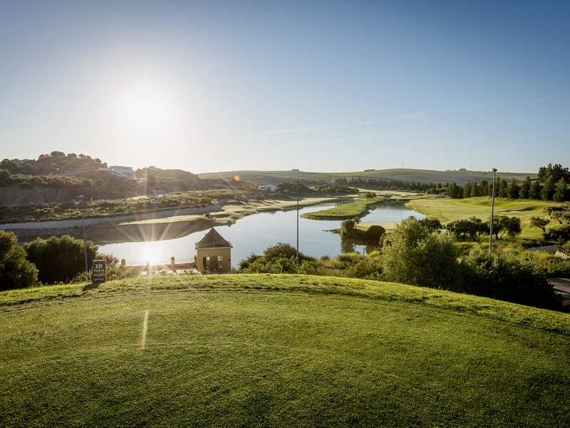 The 18th at Montecastillo golf course